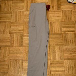 Figs Yola Skinny Scrub Pants in Light Gray